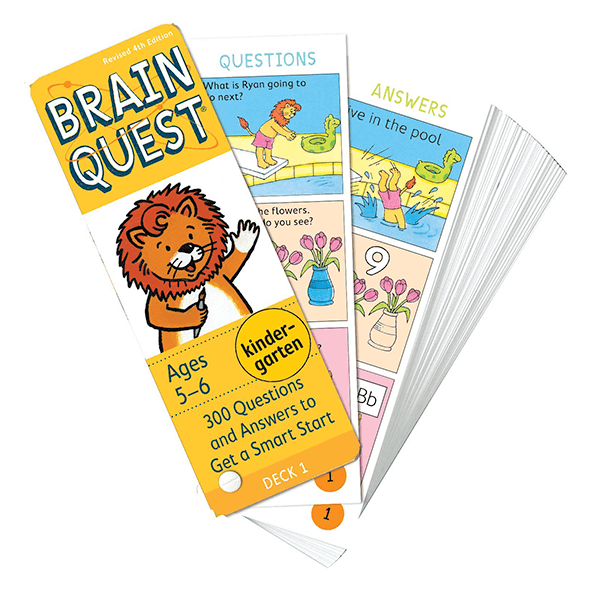 Brain Quest Kindergarten: 300 Questions and Answers to Get a Smart Start