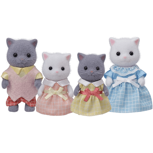 Calico Critters Persian Cat Family