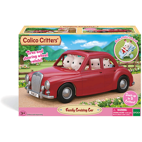 Calico Critters Family Cruising Car