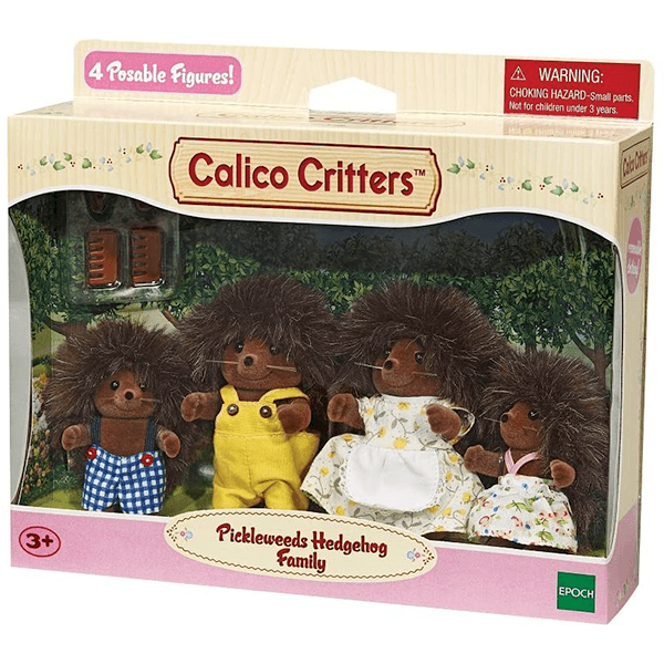 Calico Critters Pickleweeds Hedgehog Family