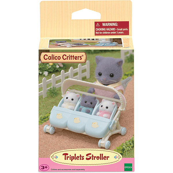 Calico Critters Triplet Stroller