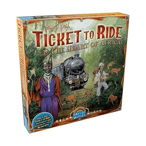 Days of Wonder Ticket to Ride: Map# 3 - The Heart of Africa