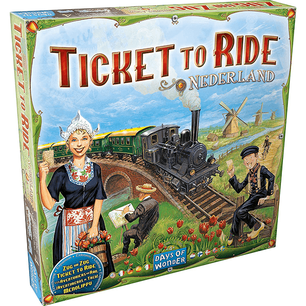 Days of Wonder Ticket to Ride: Map #4 - Nederland