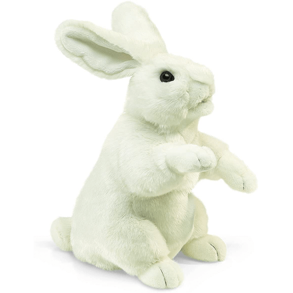 Folkmanis Puppets White Standing Rabbit