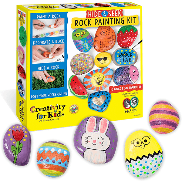 Hide and Seek Rock Painting Kit