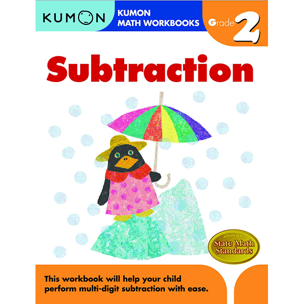 Kumon Grade 2: Subtraction Workbook