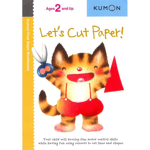 Kumon Let's Cut Paper! Workbook