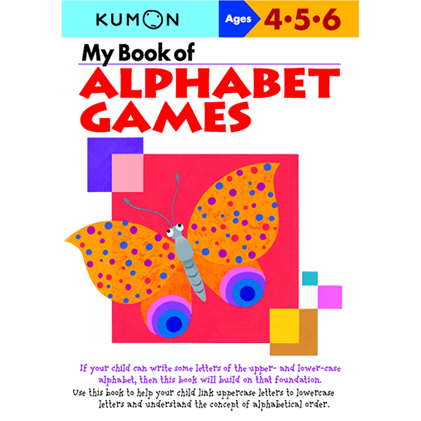 Kumon My Book of Alphabet Games Workbook