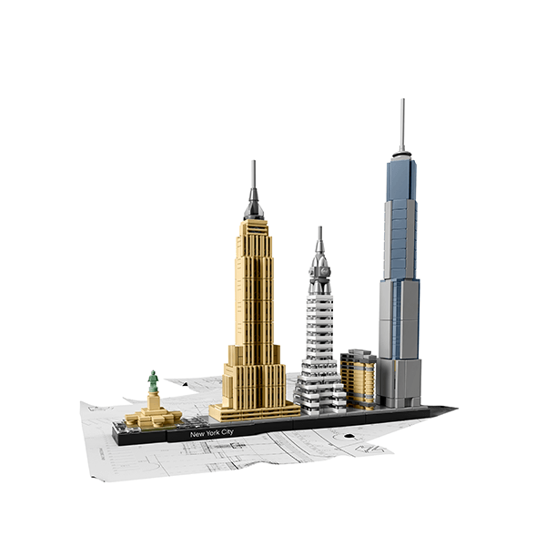 Discontinued LEGO® Architecture 21028 New York City