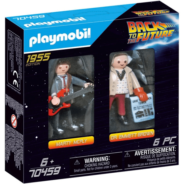 Playmobil Back to the Future Marty and Doc Brown Set
