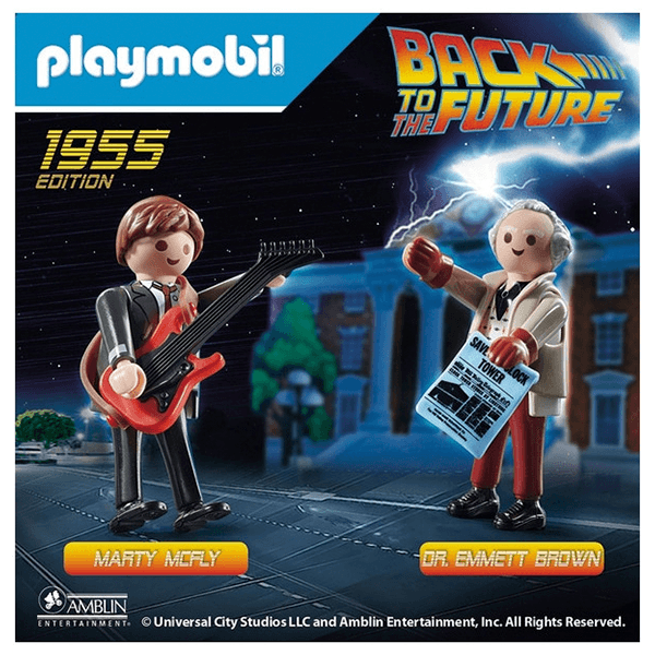 Playmobil Back to the Future Marty and Doc Brown Set