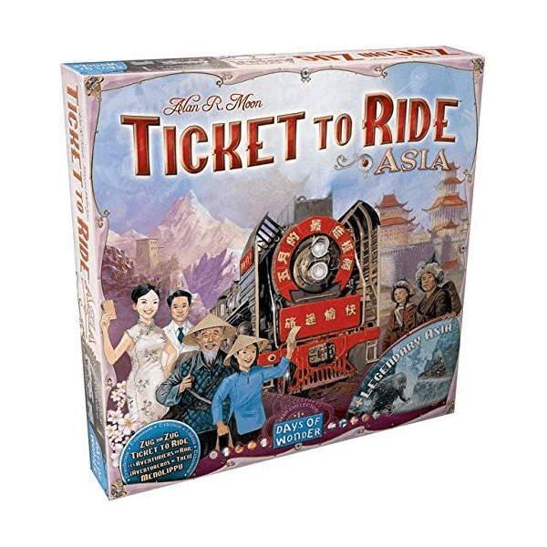 Days of Wonder Ticket to Ride: Map #1- Asia