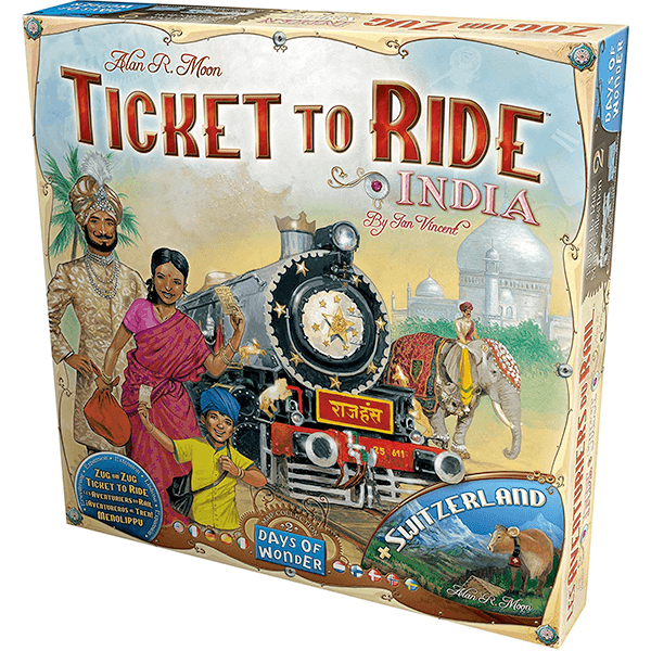 Days of Wonder Ticket to Ride: Map #2 - India