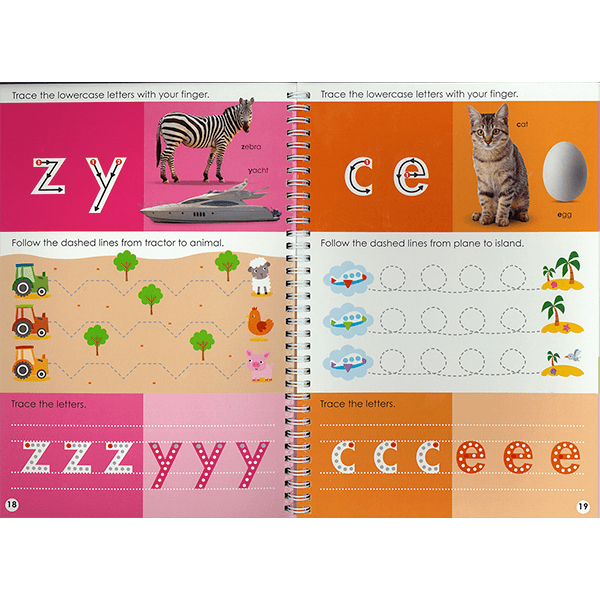 Scholastic Early Learners: Wipe Clean Workbooks - Pre-K: Alphabet