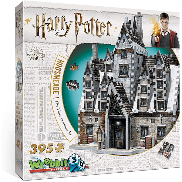 Wrebbit 3D Harry Potter Hogsmeade The Three Broomsticks Jigsaw Puzzle 395 Pieces