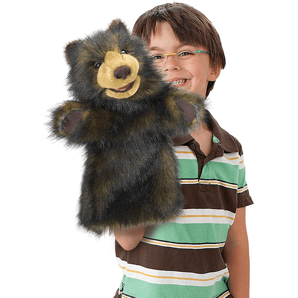 Discontinued Folkmanis Puppets Bear Stage Puppet