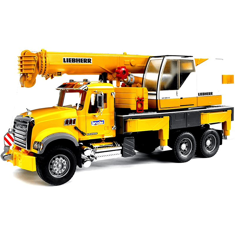 Bruder MACK Granite Liebherr Crane Truck