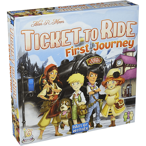 Days of Wonder Ticket to Ride: First Journey Europe Board Game