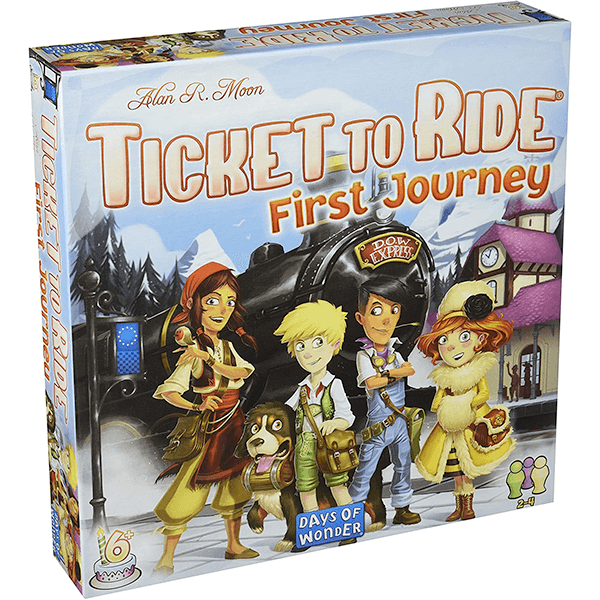 Days of Wonder: Ticket to Ride - First Journey Europe Board Game