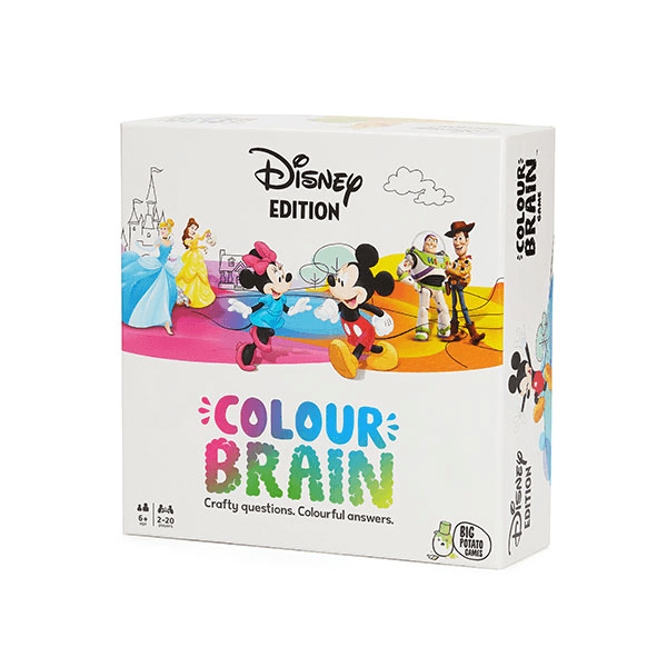 Big Potato Games Disney Colour Brain Family Quiz Game