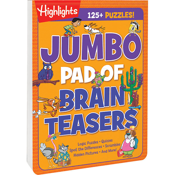 Highlights Jumbo Pad of Brain Teasers