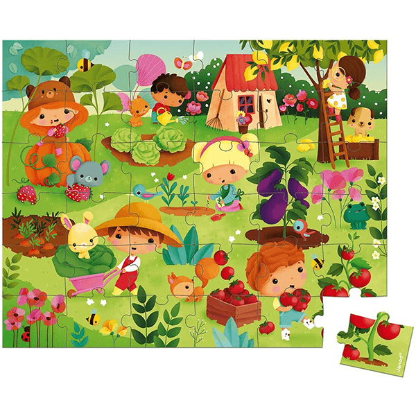 Janod Garden 36 Piece Puzzle