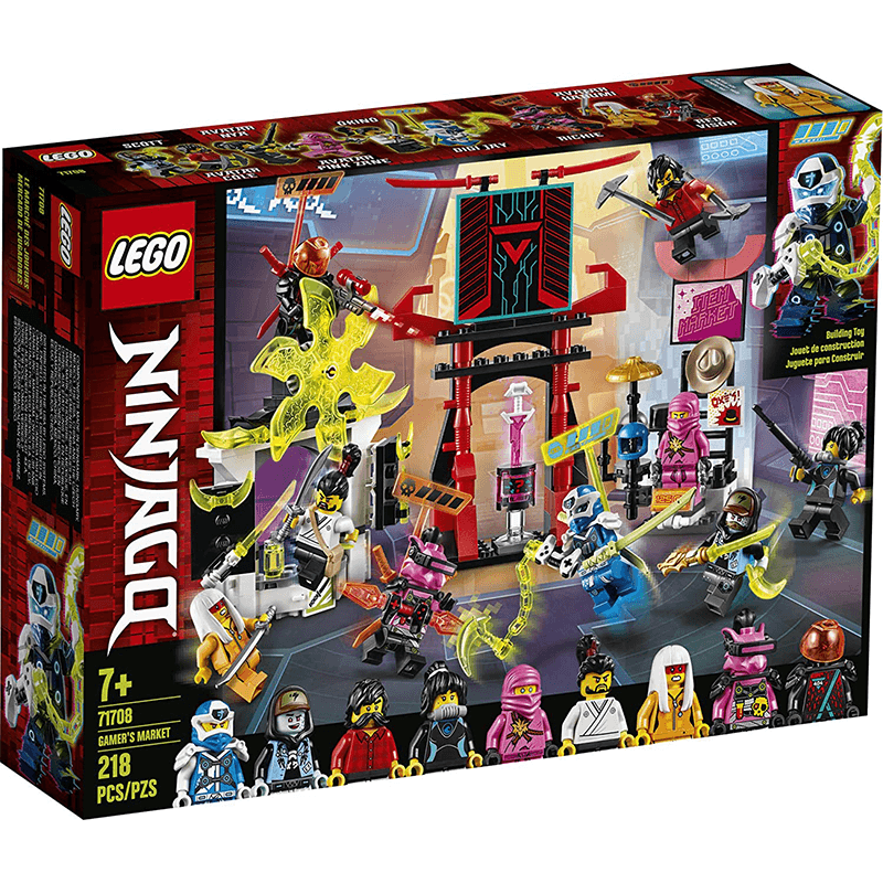 Discontinued LEGO® NINJAGO® 71708 Gamer's Market