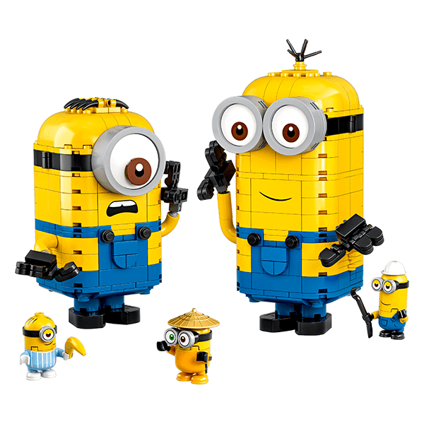 LEGO® Minions 75551 Brick-built Minions and their Lair