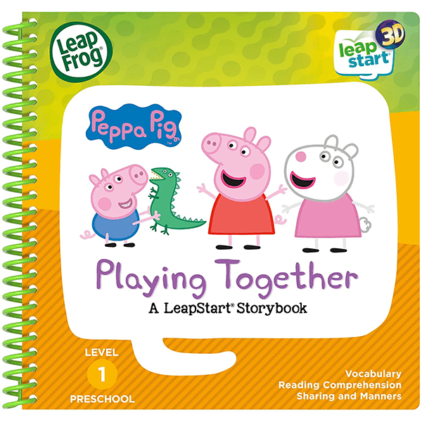 LeapFrog Leapstart 3D Peppa Pig Playing Together Book