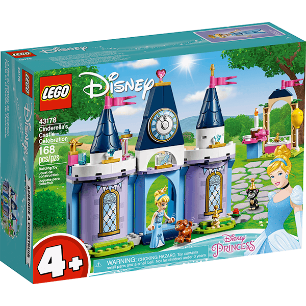 Discontinued LEGO® Disney 43178 Cinderella’s Castle Celebration