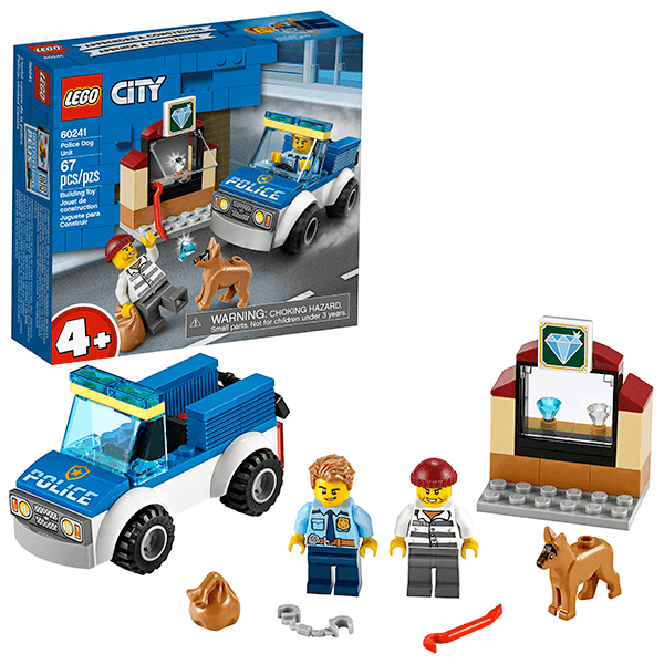 Discontinued LEGO® City 60241 Police Dog Unit