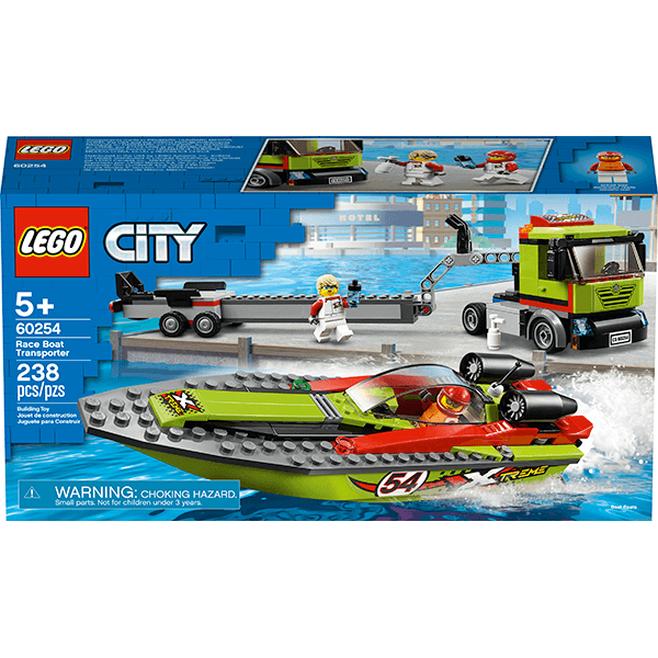 LEGO City 60254 Race Boat Transporter JR Toy Company