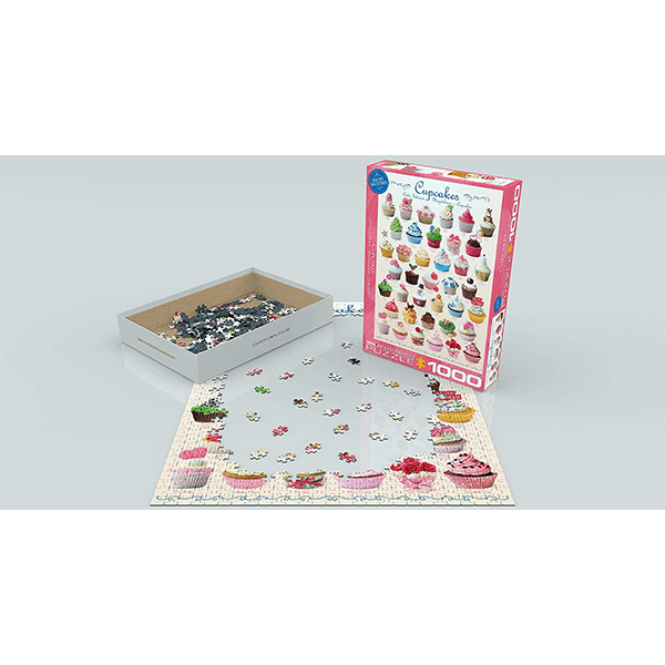 EuroGraphics Cupcakes 1000 Piece Puzzle