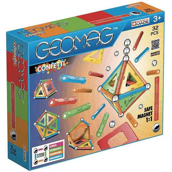 Geomag Confetti 32 Piece Set