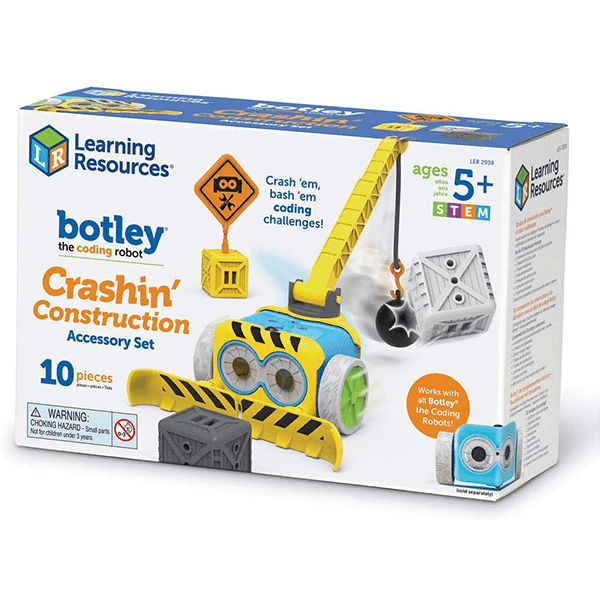 Learning Resources Botley the Coding Robot Crashin' Construction Accessory Set