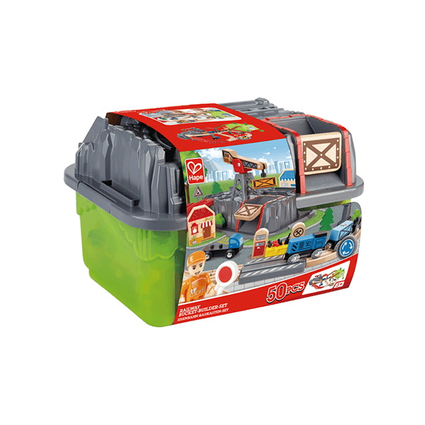 Hape Railway Bucket Builder Set