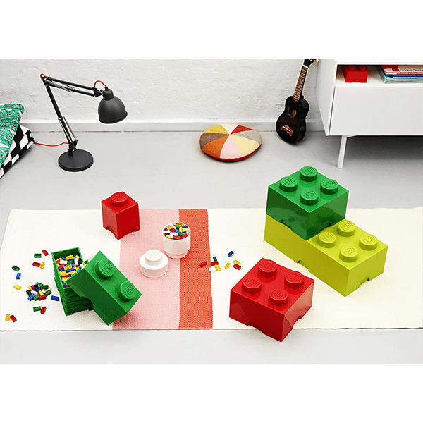 Lego Storage 4 Brick - Red