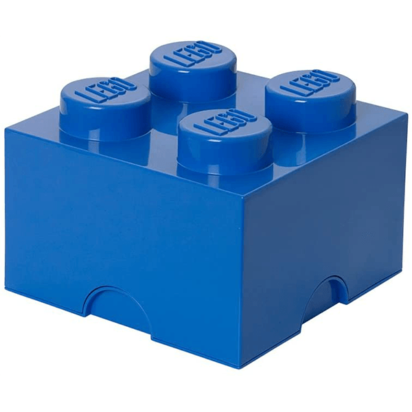 Lego Storage 4 Brick - Blue