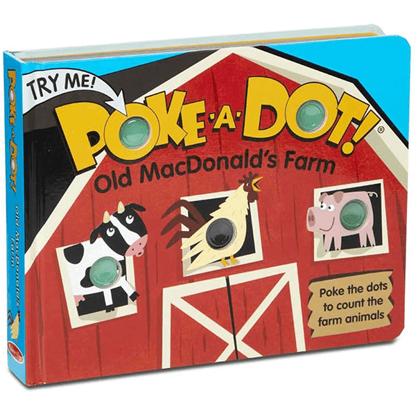 Melissa & Doug Poke-A-Dot: Old MacDonald's Farm Book