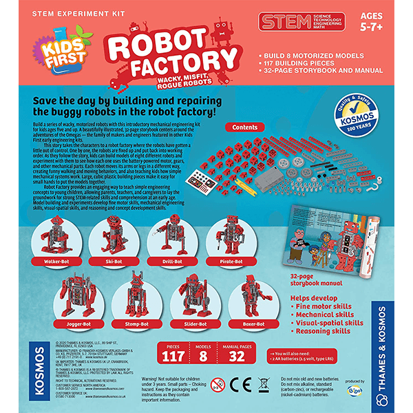 Thames & Kosmos Kids First Robot Factory