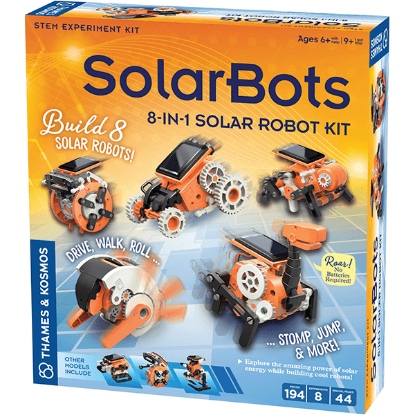 Thames & Kosmos SolarBots: 8-in-1 Solar Robot Kit