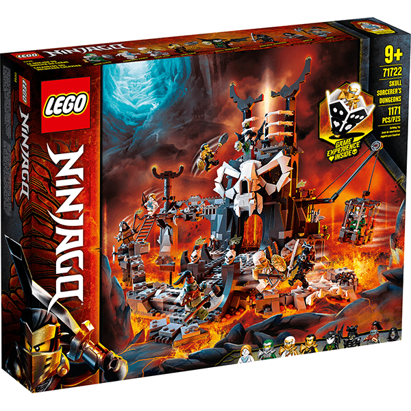 LEGO® NINJAGO® 71722 Skull Sorcerer’s Dungeons