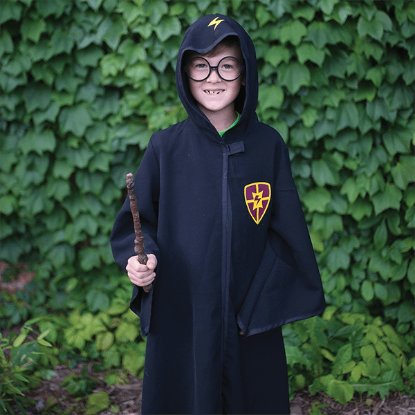 Great Pretenders Wizard Cloak & Glasses (Size 5-6)