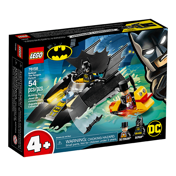 Discontinued LEGO® DC 76158 Batboat The Penguin Pursuit