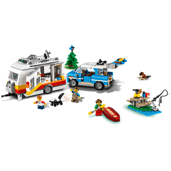 Discontinued LEGO® Creator 3 in 1 31108 Caravan Family Holiday