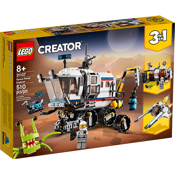 Discontinued LEGO® Creator 3 in 1 31107 Space Rover Explorer