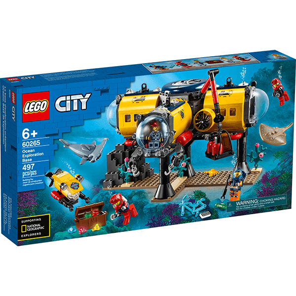 Discontinued LEGO® City 60265 Ocean Exploration Base