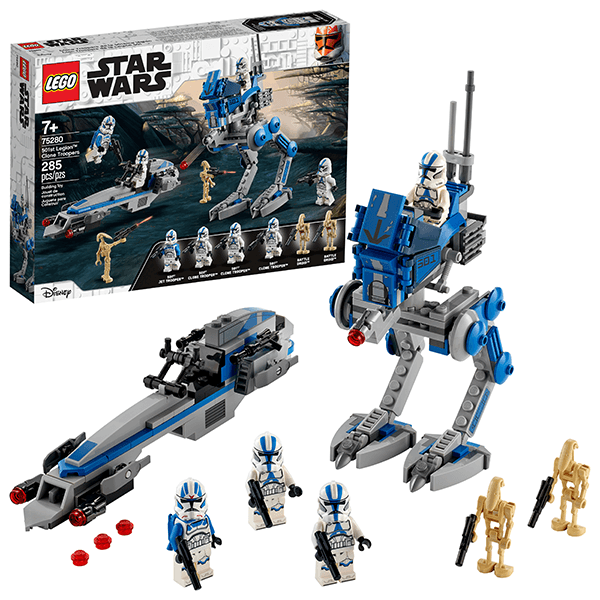 LEGO Star Wars 75280 501st Legion Clone Troopers JR Toy Company