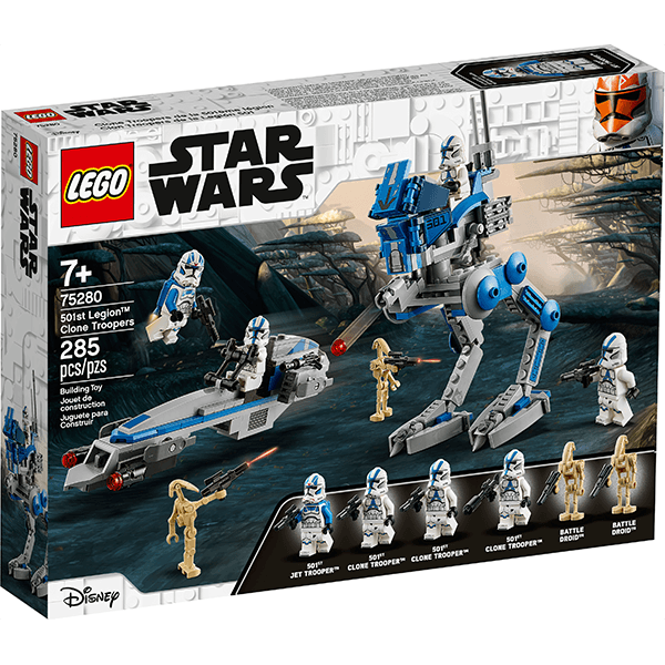 Discontinued LEGO® Star Wars 75280 501st Legion™ Clone Troopers