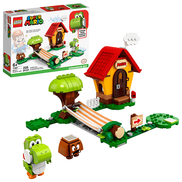 Discontinued LEGO® Super Mario™ 71367 Mario’s House & Yoshi Expansion Set